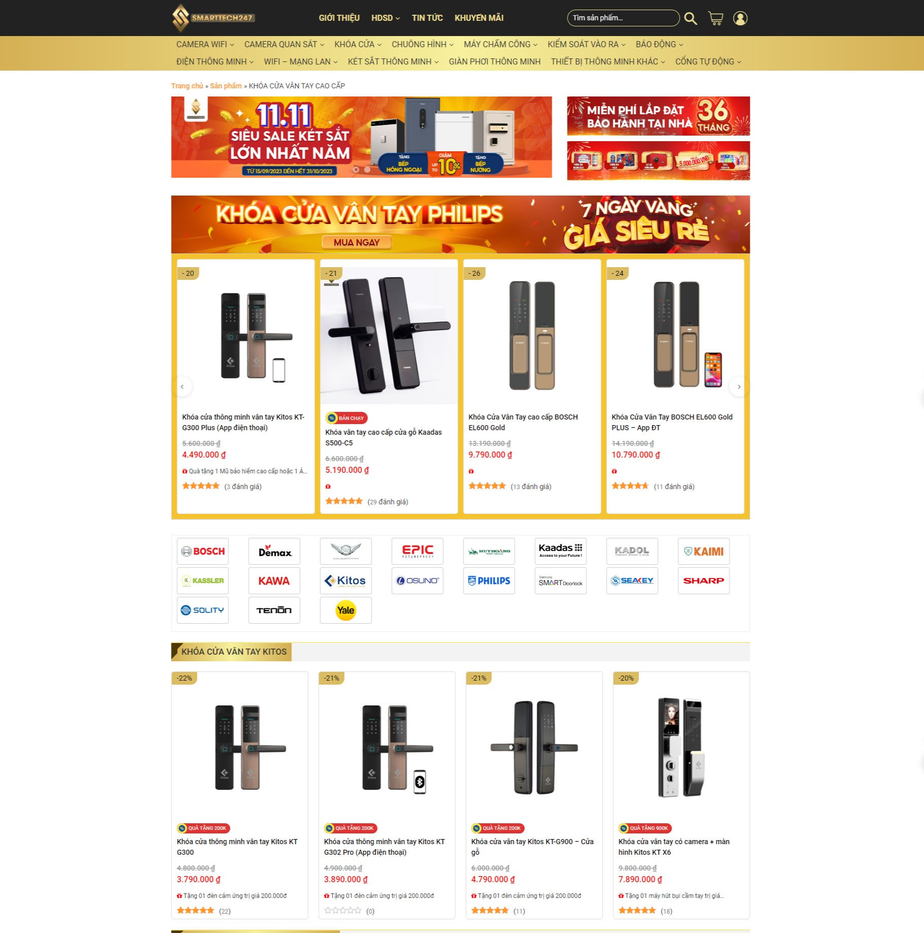 Quy trình thiết kế website bán kháo của điện tử